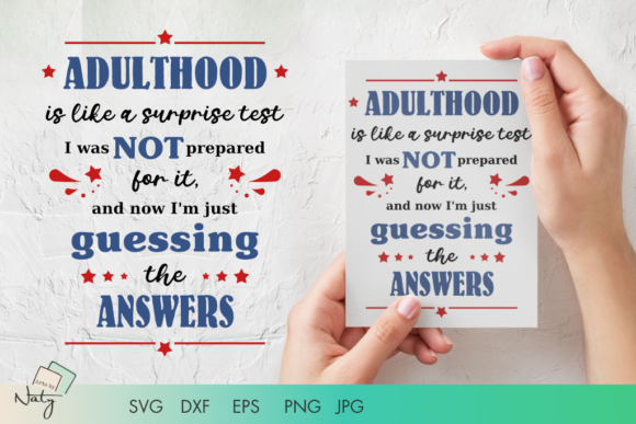 Adulthood Funny Quote Embroidery Design Review