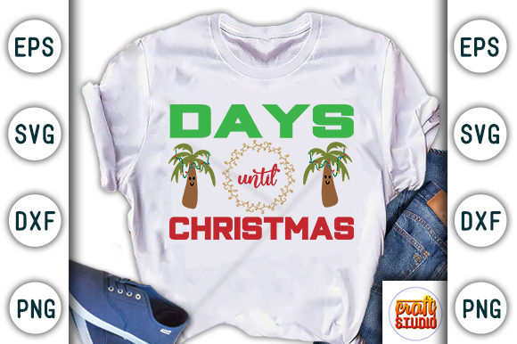 Christmas Quote Design, Days Until Christmas