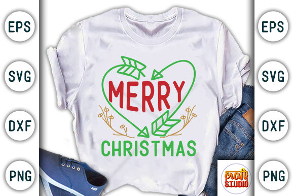 Christmas Quote Design, Merry Christmas Review for Real Projects