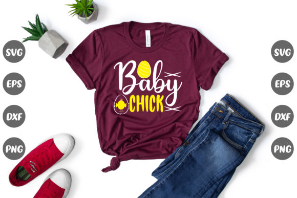 Easter Quote, Baby Chick: A Delightful Embroidery Design for Spring Projects
