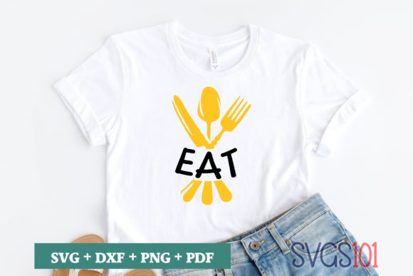 Eat Quote Embroidery Design Review: A Versatile Graphic for Crafters