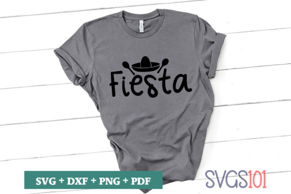Fiesta Quote: A Vibrant Embroidery Design for Bold Projects