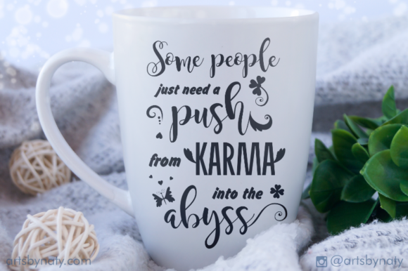 Funny Karma Quote Illustration: A Designer’s Honest Take