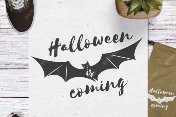 Halloween is Coming Quote: A Mood-Setting Embroidery Design for Creative Projects