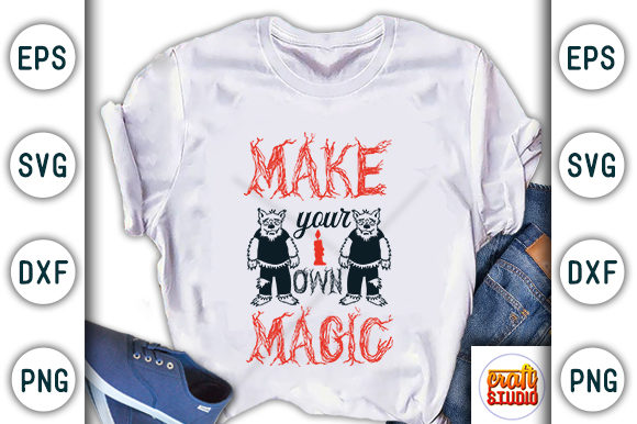 Halloween Quote Design, Make Your Own Magic Review