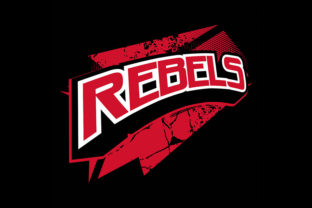 Rebels Quote Saying with Graphics for Embroidery Projects