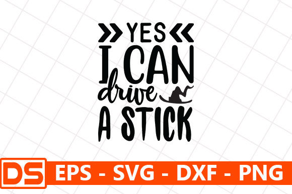Yes I Can Drive Drive a Stick Embroidery Review