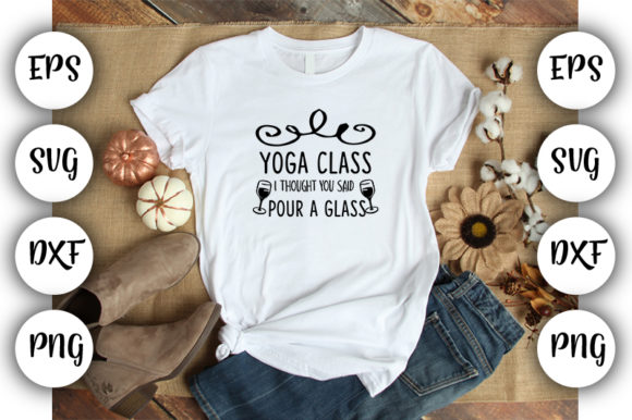 Yoga Class I Thought You Said Quote Review